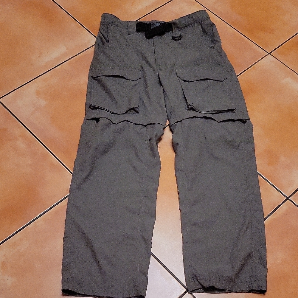 BSA Green Convertible Quick Dry Hiking Pants Mens M